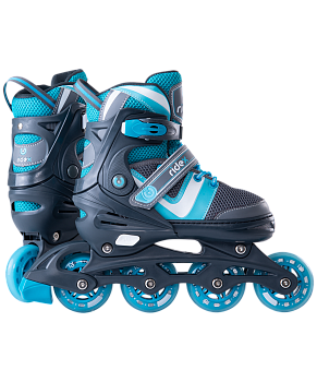 Ролики раздвижные Wing Blue, пластиковая рама Ролики раздвижные Wing Blue, пластиковая рама