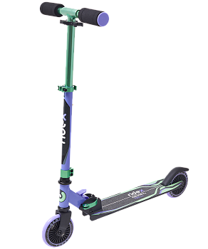 Самокат 2-колесный Rebel 125 мм, фиолетовый/мятный Самокат 2-колесный Rebel 125 мм, фиолетовый/мятный