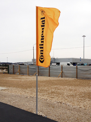 Флагшток мобильный Моби Эконом 5,0 м