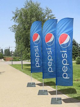 Флагшток мобильный Виндер Парус 4 м