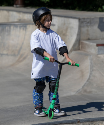 БЕЗ УПАКОВКИ Самокат трюковый Ivy Green 100 мм