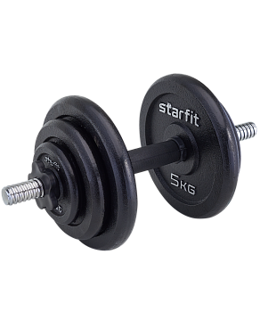 Гантель разборная чугунная в коробке DB-715, 18 кг