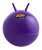 Фитбол детский с рожками GB-411 антивзрыв, 650 гр, фиолетовый, 55 см
